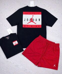 Jordan Black mix Red